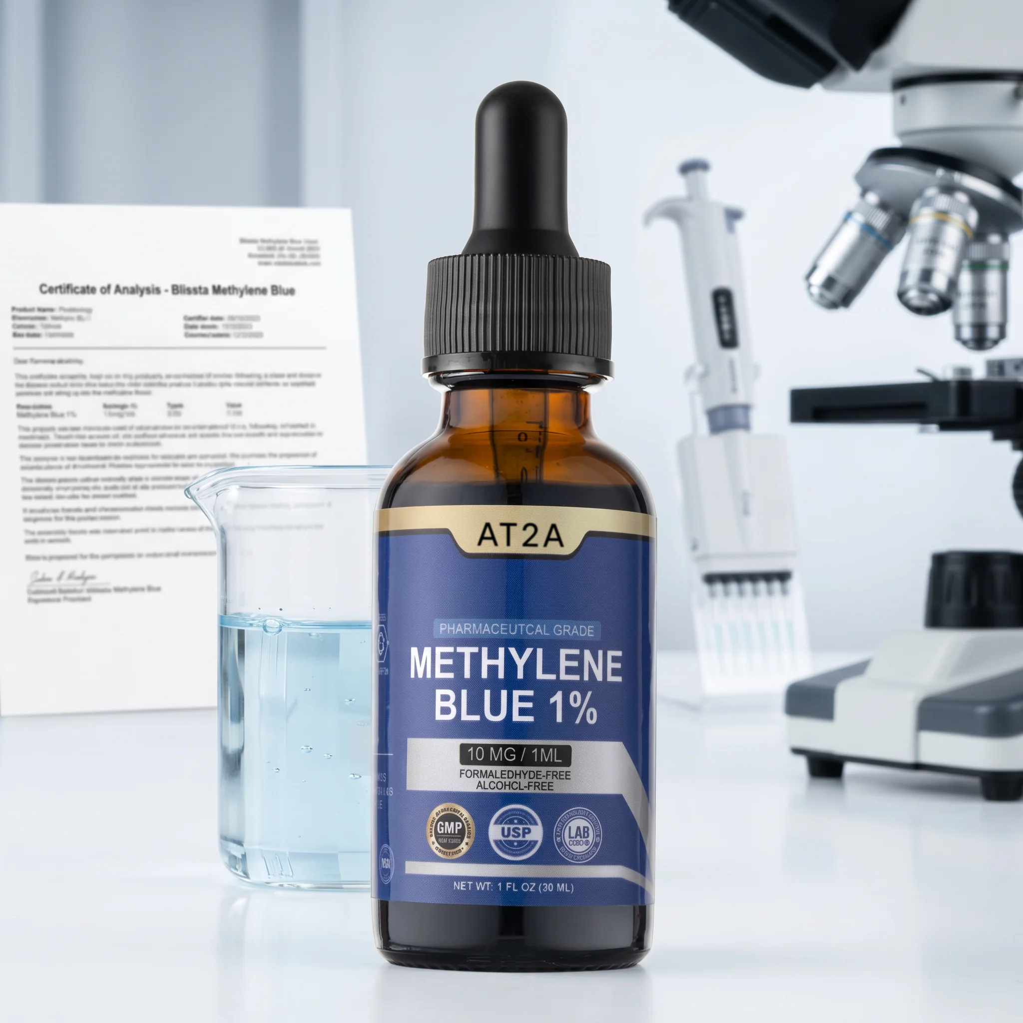 AT2A USP Grade - Methylene Blue 1%