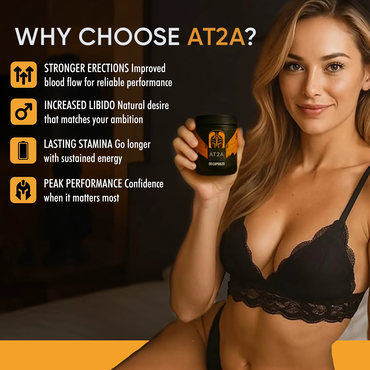 AT2A Natural T-Support Capsules