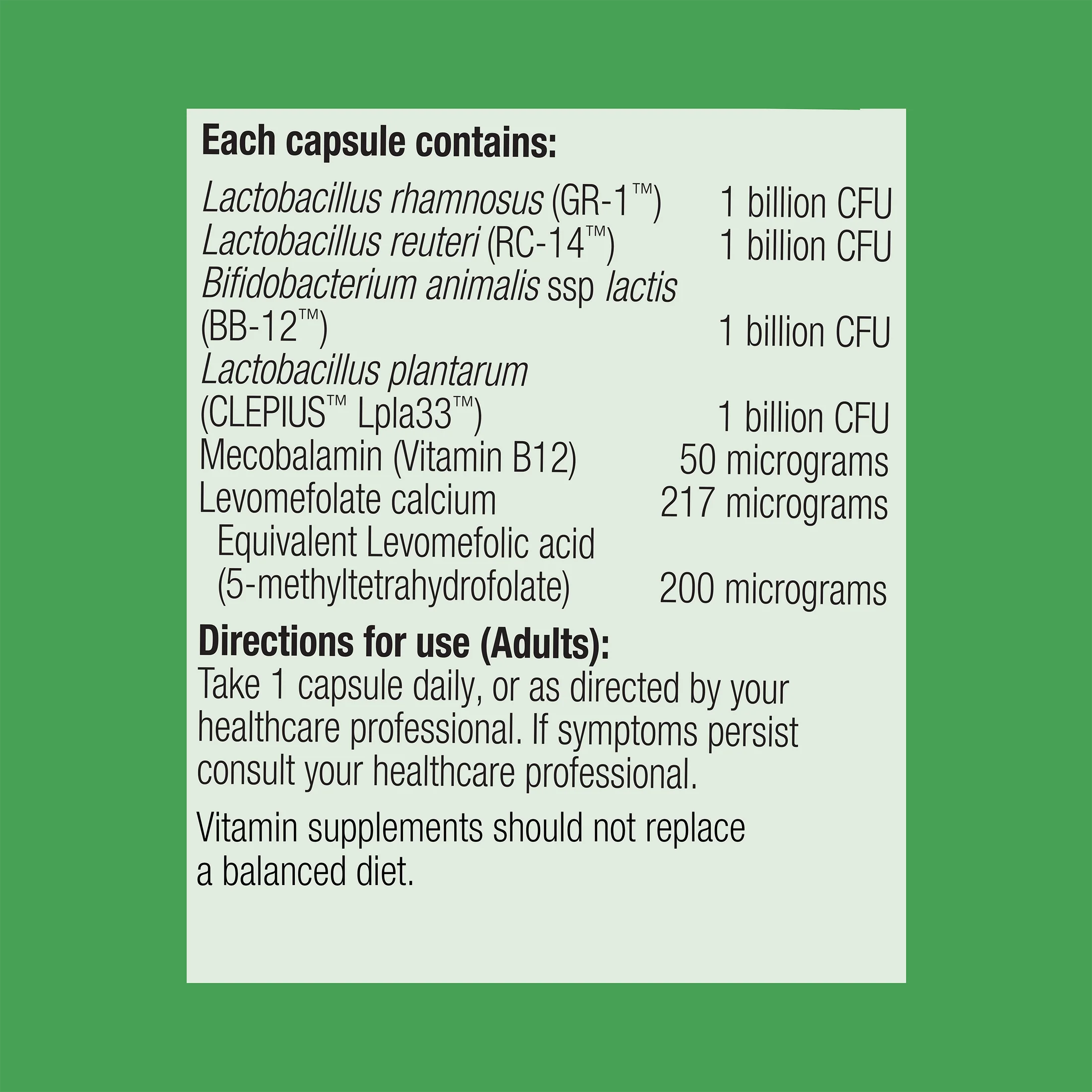 AT2A Complete Women's Probiotic